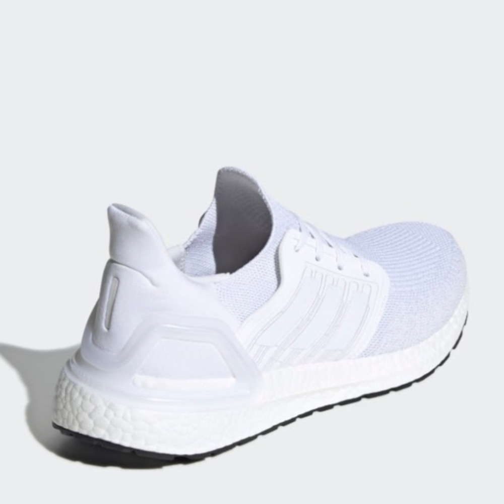adidas UltraBOOST 20 Triple White - Picture 3 of 8